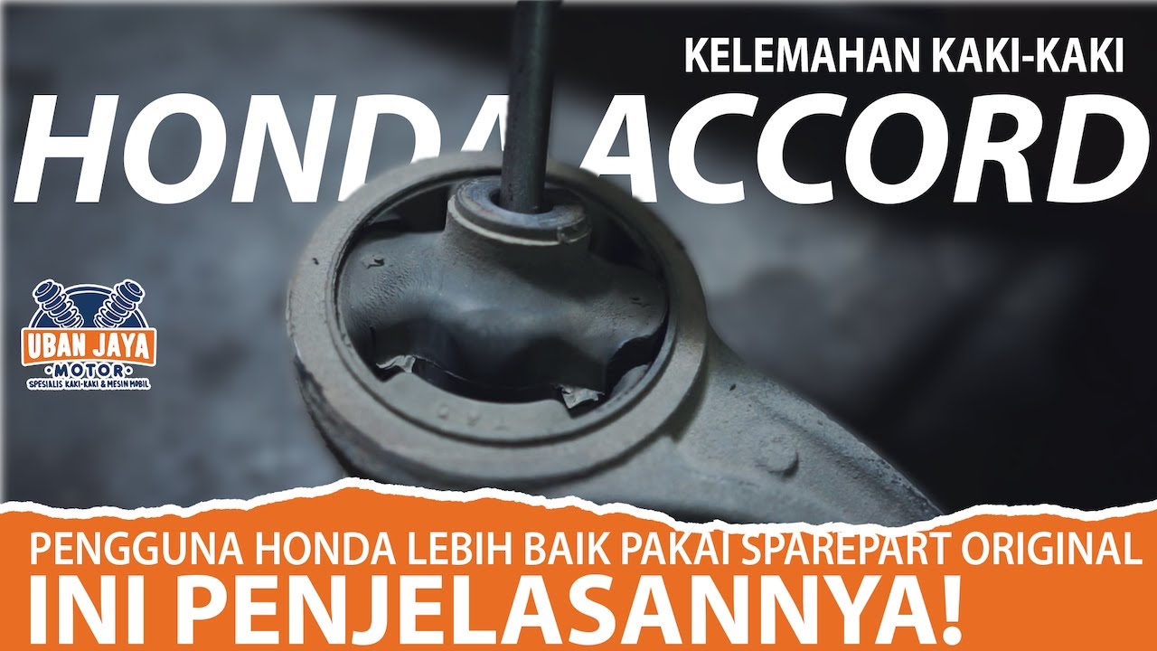 Honda Accord walau susah di bongkar, tapi spare part-nya banyak.  #UbanJayaMotor