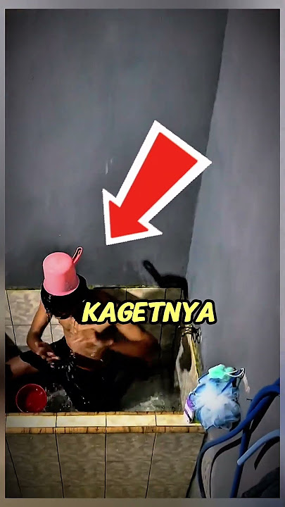 istri kaget apa yang dilakukan suami di kamar mandi #shorts