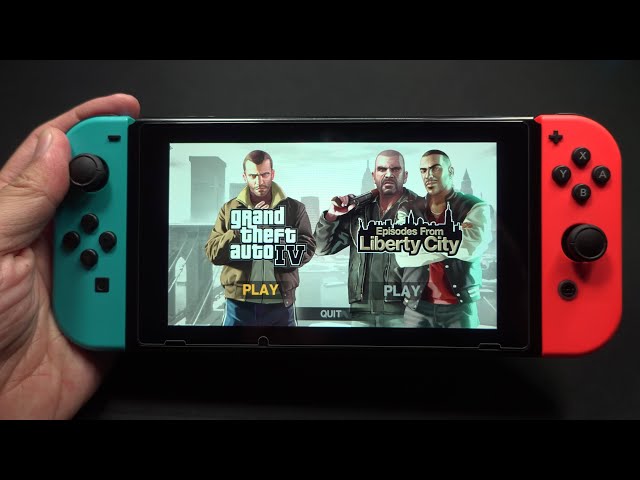 GTA 4 On Nintendo Switch - YouTube