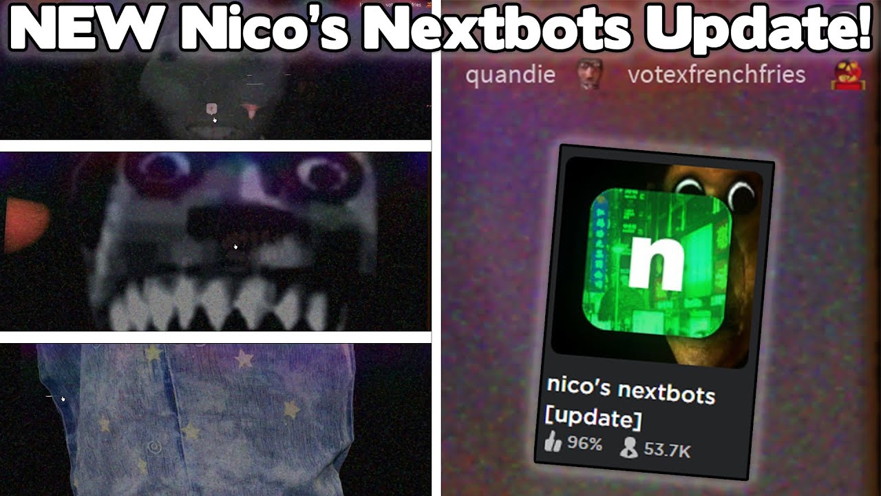 ALL 159 Roblox Nico's Nextbots  Name, Sound, Origin, Jumpscare