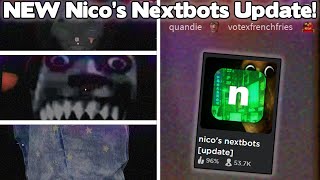 NEW Nico's Nextbots Update! (New Nextbots, Kill Feed, And More!) - Roblox Nico's Nextbots