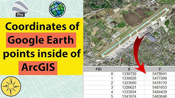 Get coordinates of Google Earth points inside of ArcGIS