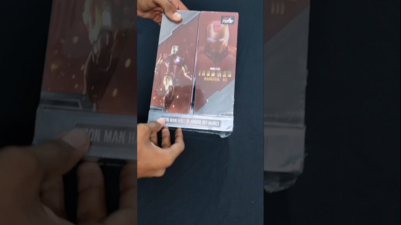 I Bought the Legendary Iron Man Mark 3 🤯 Unboxing & Close Look#ironman #insane #actionfigure #shorts
