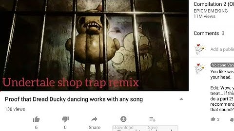 Proof Dread Ducky can dance to any song 2 announcement/challenge