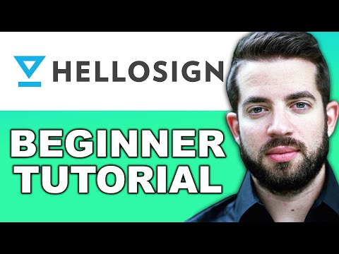 Hellosign Tutorial - Best Esignature Software? (Tutorial for Beginners)