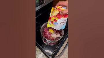 Summer cherry fruit soup