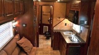 Cross Country Conversions Custom 3-horse Trailer. 12