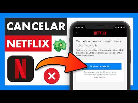 Cómo Dar de Baja Netflix  Cancelar Suscripción Desde el Celular y la PC de  Tu Tarjeta de Crédito ❌ 