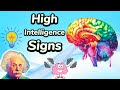 study iq  I   9 signs of high intelligence  I   emotional intelligence  I  amazing facts