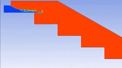 Nappe flow - Unsteady flow - Stepped spillway