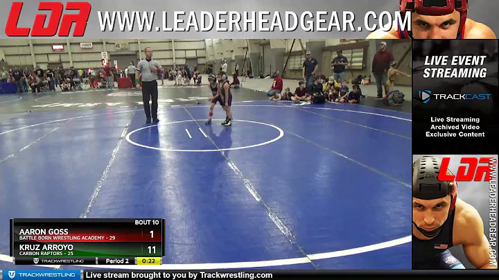 Bantam 53 Aaron Goss Battle Born Wrestling Academy...