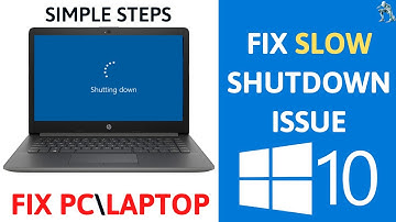 How To Fix Slow Shutdown Problem In Windows 10 (Laptop/PC) #2020 || Mr Technical Dhayanidhi