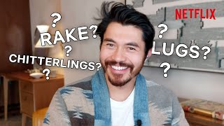 Henry Golding Takes a Regency Slang Quiz