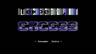 C64 Crack Intro: Invader Excess Intro by Excess  ! 1 May 2024!