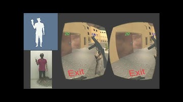 Shooting Game Simulation VR+Kinect Demo (SSVR)
