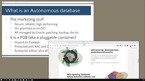 1 What is an Oracle Autonomous Database (ADB)