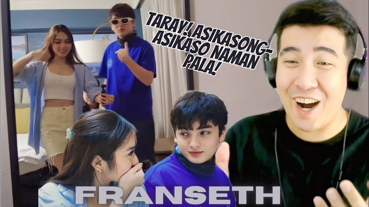 [REACTION]  FRANSETH |  WALANG TULUGAN SA US with SETH FEDELIN | Francine Diaz