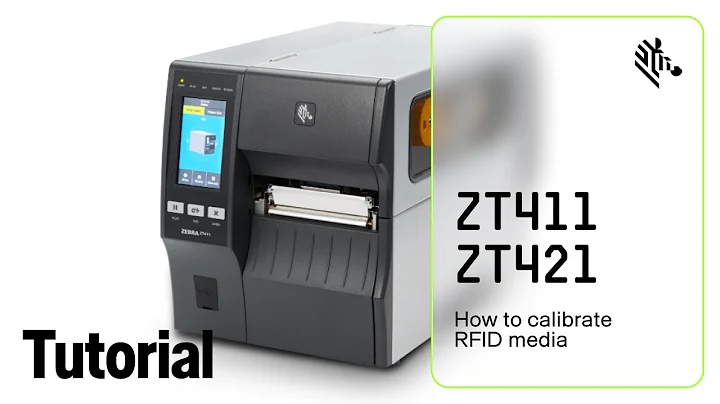 How to Calibrate RFID Media on the ZT411 and ZT421 Printers | Zebra