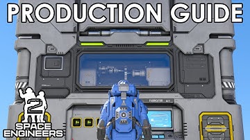 Complete Guide to PRODUCTION and CRAFTING! - Space Engineers 2 VS2 Update (Gameplay, Preview)