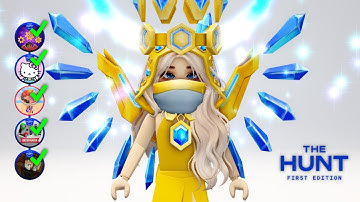 EASY! GET NEW ROBLOX FREE ITEMS 💙👑 (THE HUNT EVENT BADGES 2024)