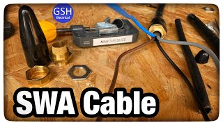 How to Make Off an Armoured Cable - SWA