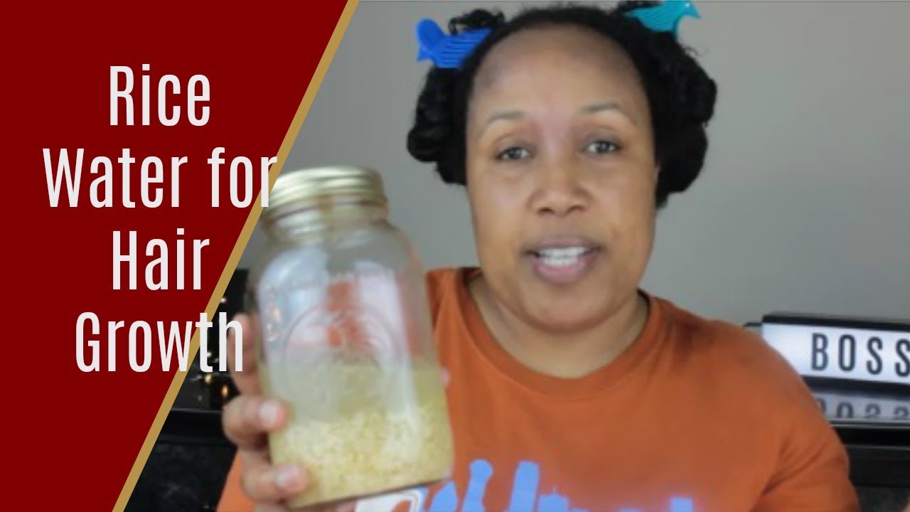 How to Use Rice Water to Grow Long Healthy Hair YouTube