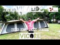 Review  vidalido vicore 2022 large  mini  saiz auto tent mana pilihan hati