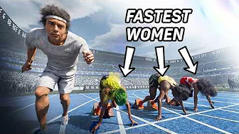 Average Man VS Fastest Women.