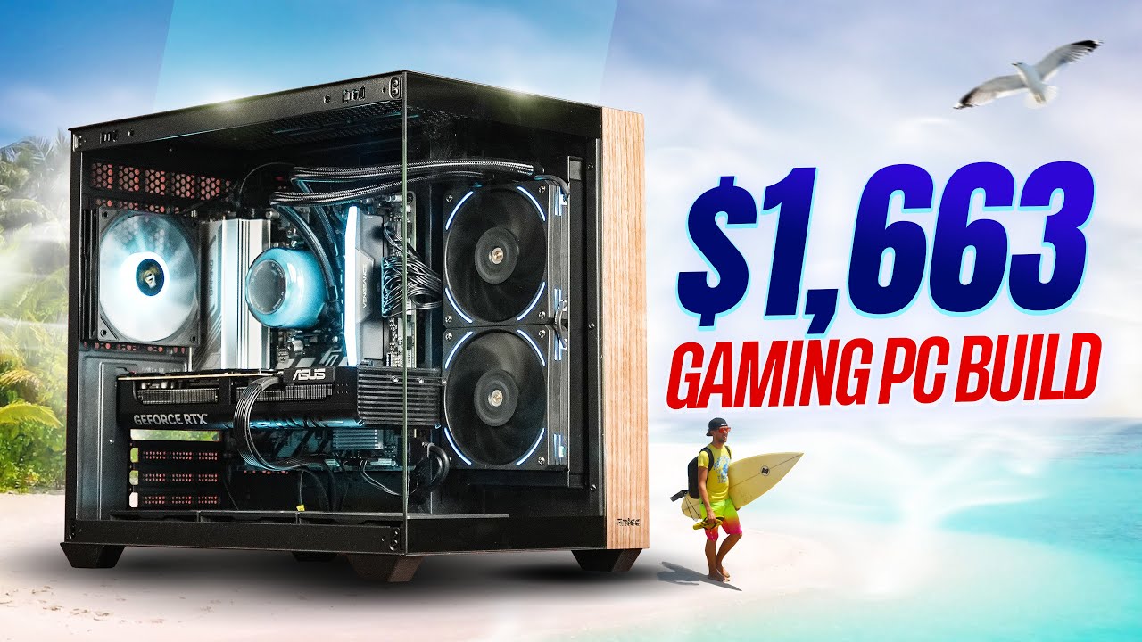 $1,663 Gaming PC Build ft. AMD Ryzen 7 7700 + B650M + RTX 5070ti #amd # ...