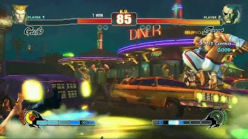 GeoM MoDInside (Guile) vs GeoM PKK (Sagat) Part 1 (offline matches)