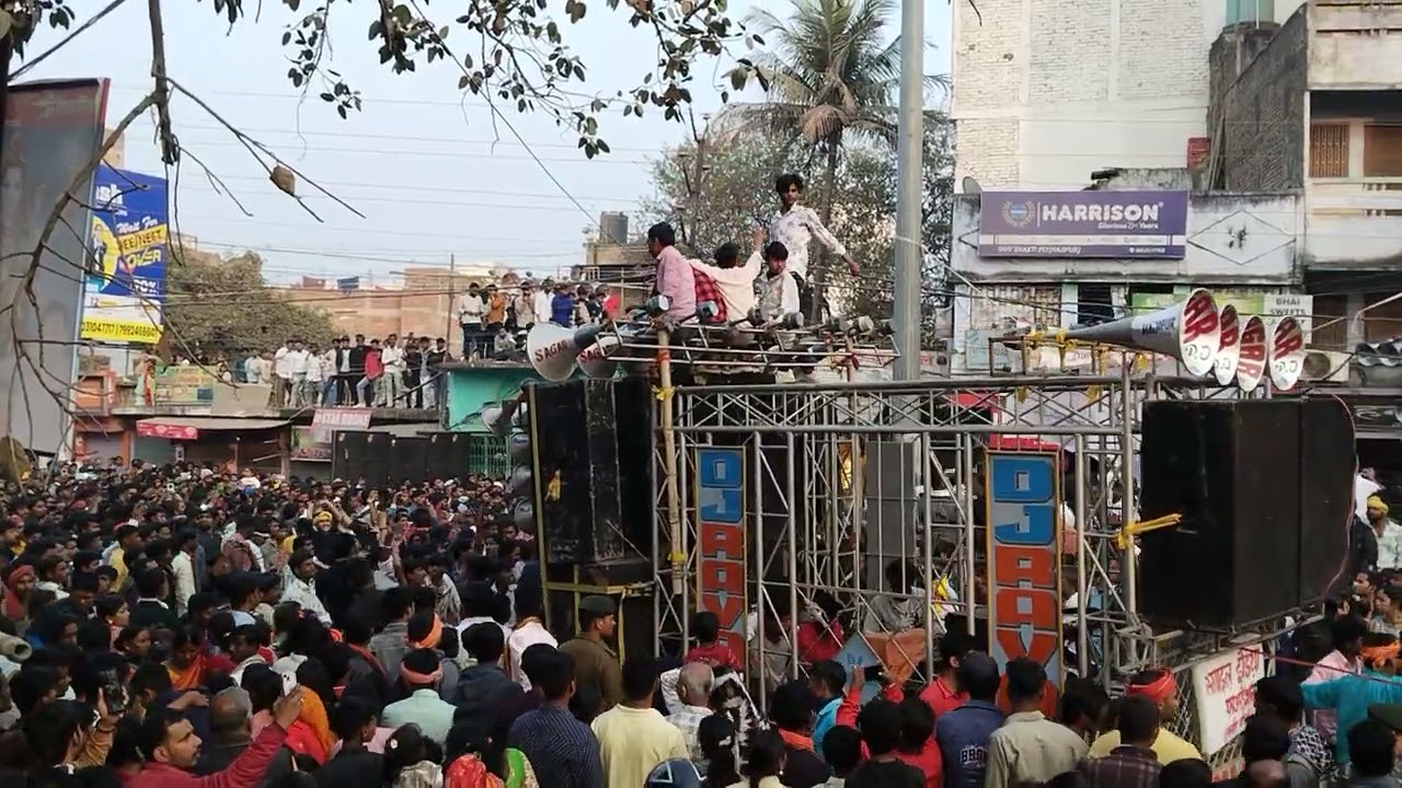 Dj sagar Vs sanchar dj Hard competition videos mahashivratri hajipur #dj #compitition #bass #sound 