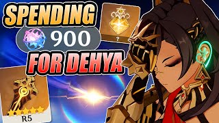 I Sacrificed ALMOST 1000 SUMMONS for Dehya & her R5 Weapon