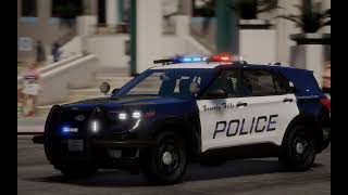 Beverly Hills Police Responding Code 3 FIVEM