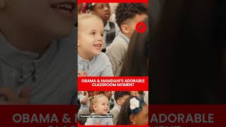 Obama & Mamdani Sing Nursery Rhymes In Adorable Classroom Moment