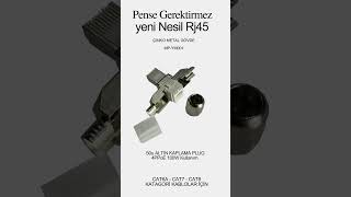 Hâlâ RJ45 çakmak için penseyle mi uğraşıyorsunuz? Bu devir kapandı! yeni rj45 Pense gerektirmez