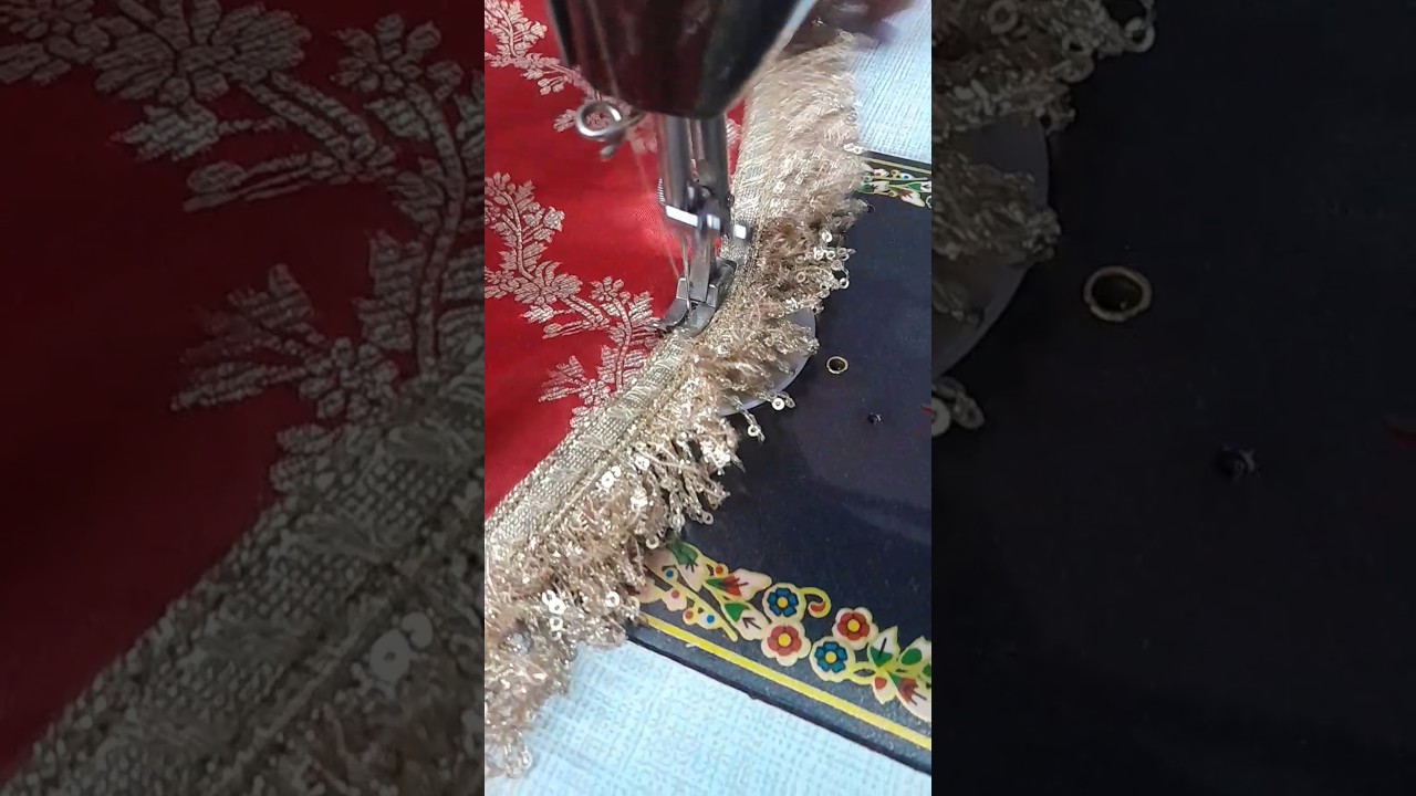 kiran lace dupatta making 