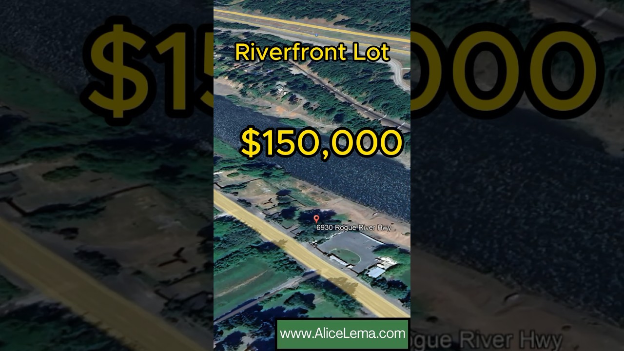 Riverfront Lot on the Rogue River, Grants Pass Oregon