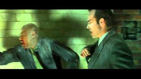 The Matrix: Smith Vs Morpheus Fight (High Quality)