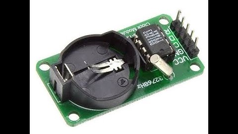 DS1302 RTC Saat Modülü Kurulum My Real Time Clock (Time Problem Solved)