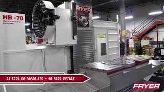 Fryer HB 70 Horizontal CNC Boring Mill