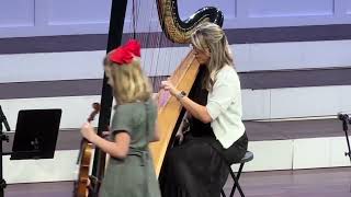 “Amazing Grace” Gospel Hymn Played On Harp