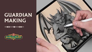 Creating Guillermo the Gargoyle: From Sketch to Final | Seekers Notes (Behind the Scenes) 👻