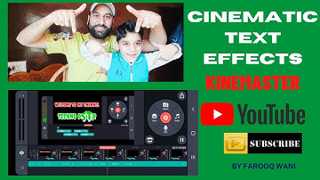 How to add Text Effects in Kinemaster | Text animation Effects in kinemaster | 2 Smart Text Effects