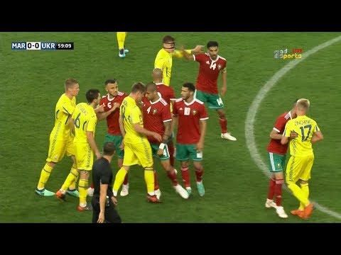 ملخص مباراة المغرب و أوكرانيا مباراة ودية 2018 5 31