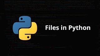 5. Files in Python - Writing to a file