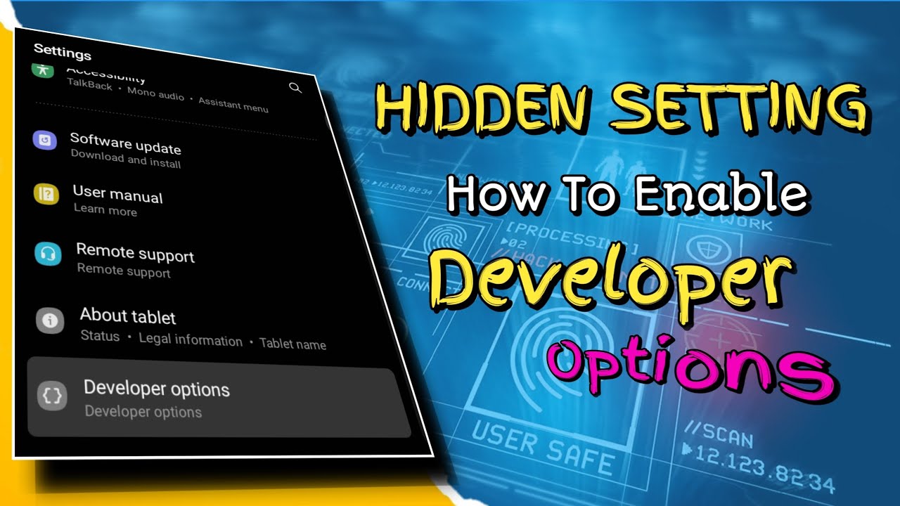 How To Enable Developer Options in any Android Phone || The Assistant ...
