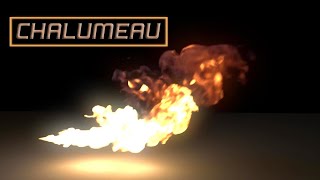 CHALUMEAU (FLAMETHROWER) VFX TUTORIAL PHOENIX FD