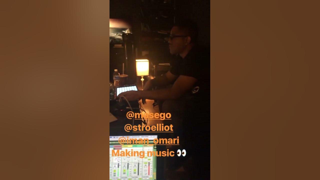 Throwback video of Iman Omari, Masego, & Stro Elliot