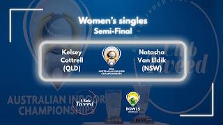 2026 Australian Indoor Championships – Semi-Final – Kelsey Cottrell (QLD) v Natasha Van Eldik (NSW)
