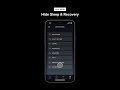 All New: Hide Sleep &amp; Recovery